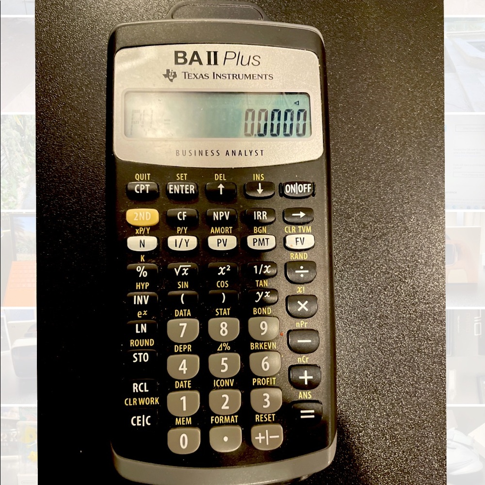 Texas Instruments - BA-II Plus Adv. Financial Calculator